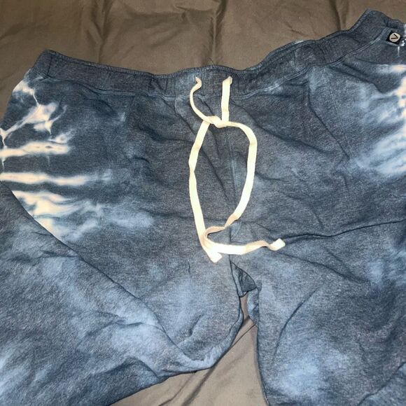 Lane Bryant Livi Tie Dye Blue Sweats - Picture 2 of 7